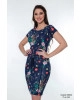 Vestido Hapuk Floral Azul 59904 