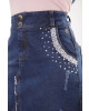 Conjunto Jeans Bordado Via Tolentino