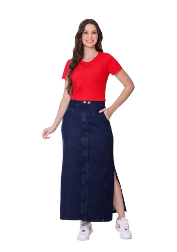 Blusa Priscila Em Malha Pima Vermelha Hapuk Outono/Inverno 2025
