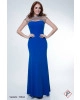 Vestido Puro Sharmy Longo Luxo Azul 10844
