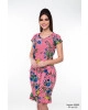 Vestido Hapuk Mix Estampas Vermelho 59889