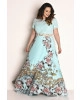 Vestido Fasciniu's Longo Estampado 11291
