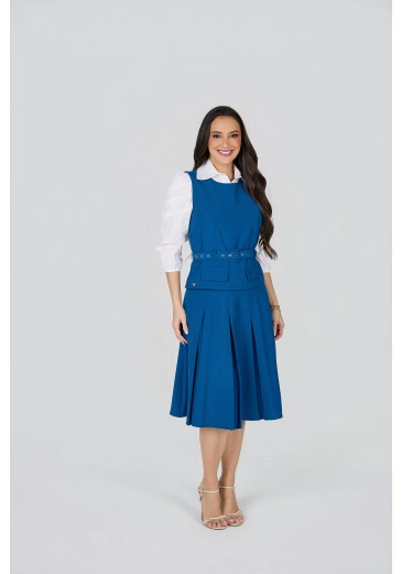 Conjunto Ana Em Alfaiataria Pantalon Azul Tata Martello Primavera/Verão 2027