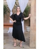 Vestido Assimétrico Preto Sol da Terra