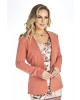 Blazer com Recortes Goiaba Via Tolentino