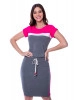 Vestido Tricolor Rosa Hapuk