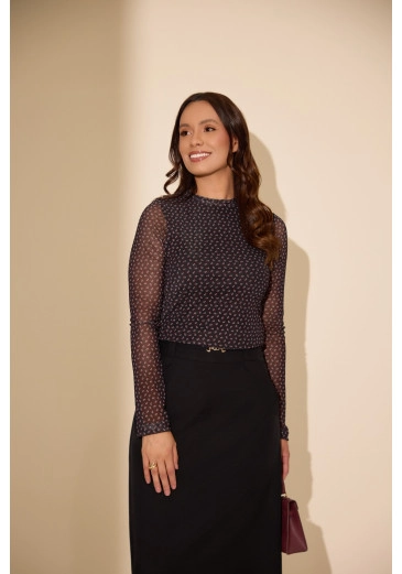 Cacharrel Ana Em Tule Jany Pim Outono/Inverno 2026
