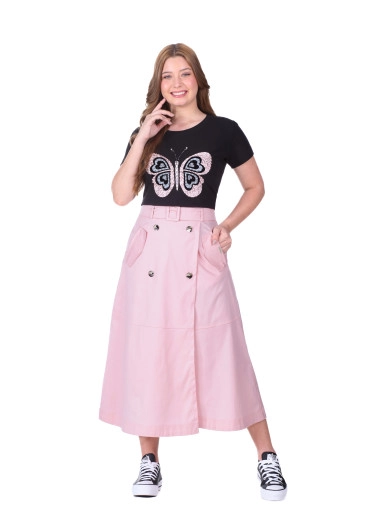 Blusa Isadora Em Malha Preto Hapuk Primavera/Verão 2026