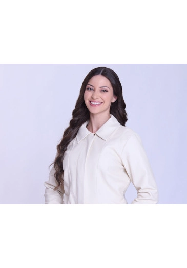 Jaqueta Laura Em Aspecto De Couro Bege Hapuk Outono/Inverno 2026