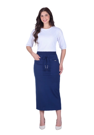 Blusa Damares Em Malha Branca Hapuk  Outono/Inverno 2025