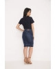 Saia Jeans Tradicional Laura Rosa 
