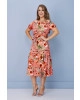 Vestido Midi Floral Rose Tatá Martello 