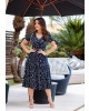 Vestido Floral Preto Boutique K