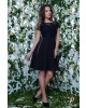 Vestido Puro Sharmy Godê Renda Preto 10744