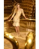 Vestido Fasciniu's Bandagem Gold 10172