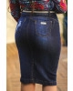 Saia Jeans com Puídos Vecchi