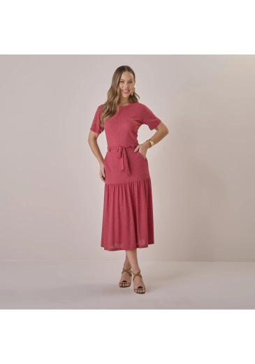 Conjunto Rafaela Em Malha Zambia Goiaba Tata Martello  Tata Martello  Primavera/Verão 2026