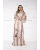 Vestido Longo Estampado Rose Fasciniu's 