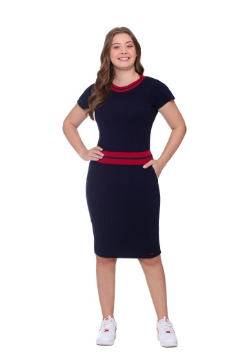 Vestido Márcia Azul Noite Em Jeans Hapuk Outono/Inverno 2025