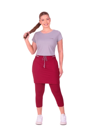 Conjunto Elisa Fitness Em Malha Cinza Hapuk Primavera/Verão 2027