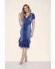 Vestido Titanium Jeans Babado 23870