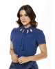 Blusa com Recorte na Gola Via Tolentino