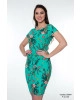 Vestido Floral Verde Hapuk 