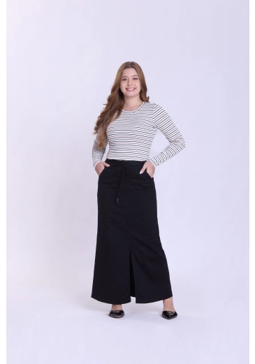 Blusa Roberta Em Malha Canelada Listrada Branco Hapuk Outono/Inverno 2026