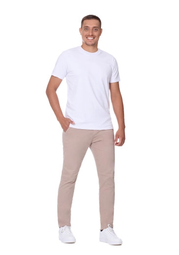 Camiseta Daniel Branco  Algodão Hapuk Outono/Inverno 2025