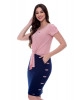 Conjunto Blusa Amarração Roseta Hapuk 
