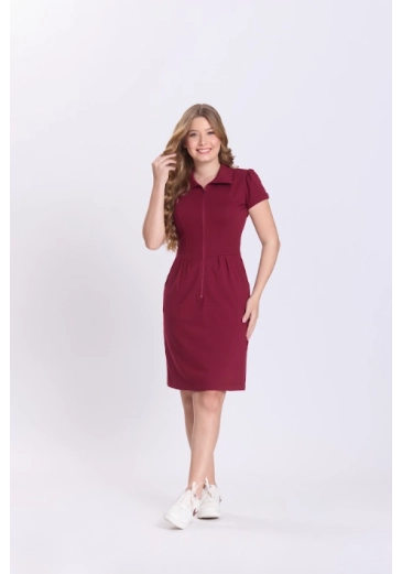 Vestido Sarita Em Moletinho Bordo Hapuk Outono/Inverno 2026
