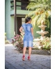 Vestido Raje Jeans com Fivelas 16165