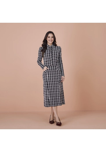 Conjunto Mikaeli Preto Tata Martello Outono/Inverno 2024