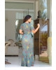 Vestido Longo com Fenda Kauly