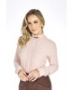 Blusa Detalhe Pregas Rose Via Tolentino