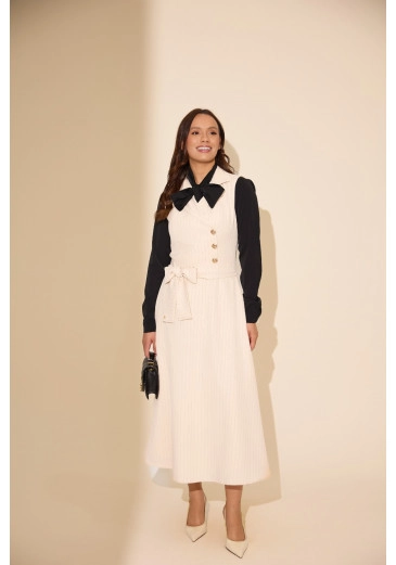 Vestido Gaby Em Alfaiataria Jany Pim Outono/Inverno 2026