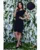 Vestido Puro Sharmy Pérola Preto 10779