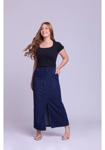 Blusa Alda Em Malha Ribana Preto Hapuk Primavera/Verão 2026