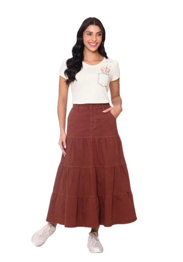 Blusa Lis Em Malha De Algodão Amarela Hapuk Outono/Inverno 2025