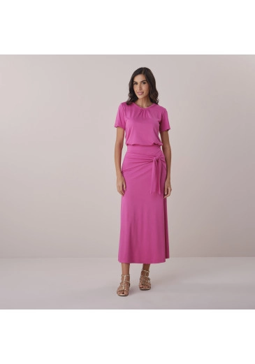 Conjunto Evelyn Em Malha Impala Pink Tata Martello Primavera/Verão 2026