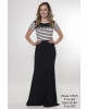 Blusa Via Caruso Renda Preta 10533 