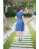 Vestido Evasê Raje Jeans