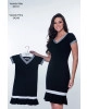 Vestido Sino Preto Filha Hapuk