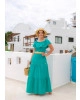 Vestido Longo Ciganinha Verde Joyaly