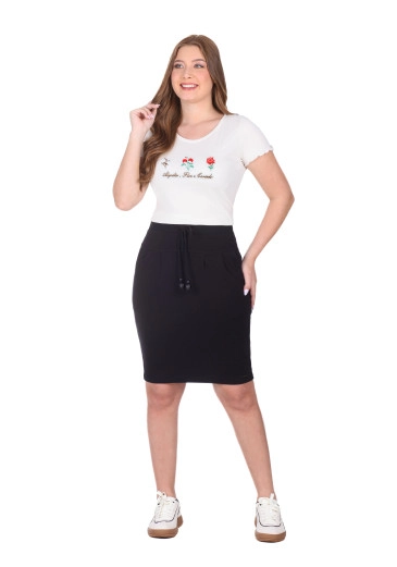 Blusa Dayse Em Malha Canelada Bege Hapuk Primavera/Verão 2026