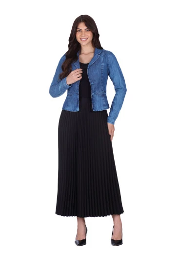 Blazer Ariana Em Jeans Claro Hapuk Outono/Inverno 2025