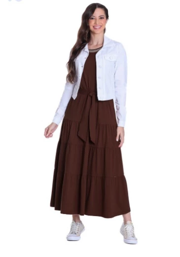 Jaqueta Angelica Em Jeans Color Branca Hapuk  Outono/Inverno 2025