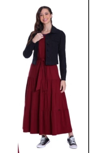 Jaqueta Angelica Em Jeans Color Preto Hapuk  Outono/Inverno 2025