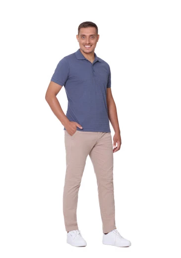 Camiseta Ravi Em Malha Azul Hapuk Outono/Inverno 2025