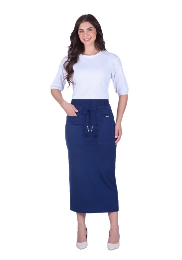 Blusa Damares Em Malha Branca Hapuk  Outono/Inverno 2025